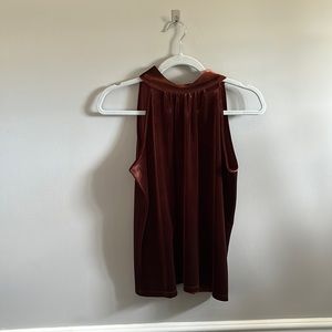 Ann Taylor High Neck Tank Top